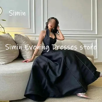 Simin Satin A-line Sweetheart Ruffle Торжественное выпускное платье Populer Вечерние элегантные платья для вечерних вечерних вечерних платьев для женщин 2023