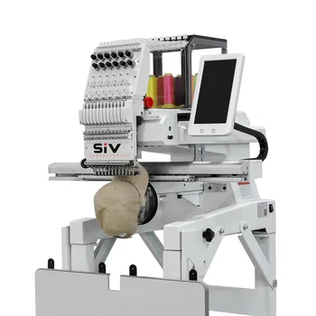 SIV Компьютерная вышивальная машина с одной головкой для футболок