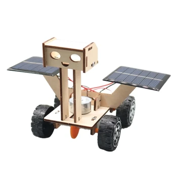  STEM Научные наборы Игрушка DIY Модели транспортных средств на солнечных батареях для студента Учитель Дропшиппинг