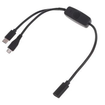 T8WC 2-в-1 Мульти Зарядный Кабель USB C Телефон Несколько Зарядных Шнуров С Типом C / Micro USB для Мобильного Телефона Планшет