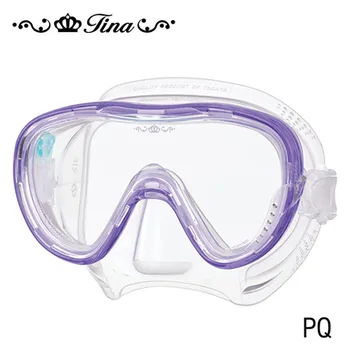 TUSA M1002 Freedom Tina Маска для подводного плавания с аквалангом Низкопрофильная маска для подводного плавания в окне Wide Vision Женские очки для подводного плавания Маска для подводного плавания