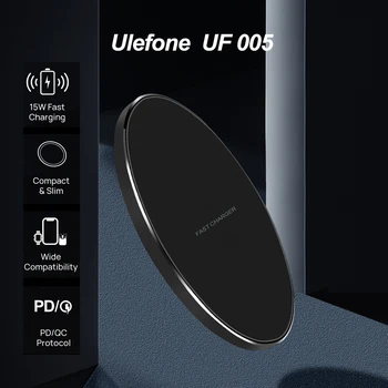 Ulefone UF005 15W Qi Беспроводная зарядная панель для ulefone Armor 12 power Armor 13 для iPhone13