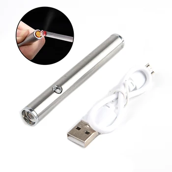 USB зажигалки Ветрозащитная дуга Электрическая плазменная аккумуляторная зажигалка Сигарета Гаджет для печки Ветрозащитная свеча