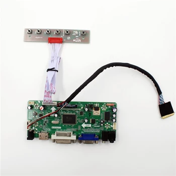 VGA DVI LVDS LCD Плата контроллера HDMI-совместимый для 15,6-дюймовой панели LP156WF4-SLB1 1920x1080 LP156WF4 SLB1 DIY комплект diy