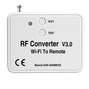 Wifi Преобразователь пульта дистанционного управления Радиочастотный Wi-Fi пульт дистанционного управления 240-930 МГц для гаражных ворот