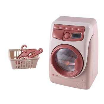 YH129-3SE Бытовая симуляция Электрическая стиральная машина Детская мелкая бытовая техника Набор кухонных игрушек для мальчиков и девочек