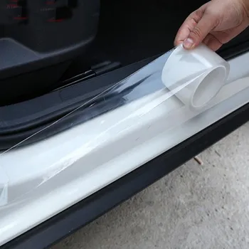 Автомобильная дверная защита порогов Наклейки Аксессуары для Chery A1 A3 Амулет A13 E5 Tiggo E3 G5