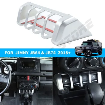  Автомобильная панель подъема стеклоподъемника Декоративная крышка для Suzuki Jimny 2019 2020 2021 2022 2023 JB64 JB74 Аксессуары для интерьера