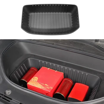  Автомобильные передние и задние ящики для хранения багажника, подходящие для Xpeng G9 Модифицированная специальная внутренняя водонепроницаемая подушка для хранения TPE Аксессуары для хранения