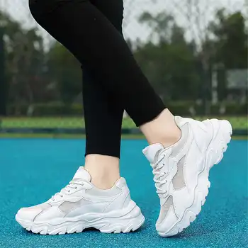 большой размер ткань женские весенние кроссовки спортивный обувь женская обувь 2023 года оптом с низким предложением shuse YDX2