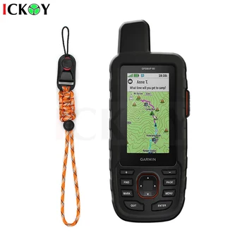 Быстросъемный ремешок на запястье, веревочный ремешок для рук + силиконовая защита чехла, чехол для Garmin GPSMAP 66i 67i Портативный походный GPS GPS