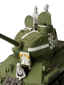 В разобранном виде 1/16 Экипаж танка включает 3 (NO танк 3 фигуры ) Миниатюрные модели фигурок из смолы Неокрашенные