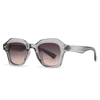 Винтажные круглые солнцезащитные очки для женщин и мужчин Роскошный бренд Дизайнерские солнцезащитные очки в узкой оправе Женские очки Популярные очки UV400