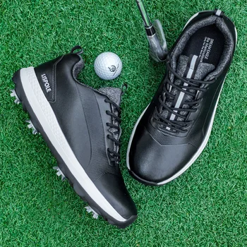 Водонепроницаемая обувь для гольфа Мужчины Большой размер 39-47 Кроссовки для гольфа для мужчин Удобная обувь для гольфа На открытом воздухе Роскошные кроссовки для гольфа