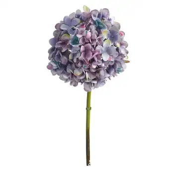 Гортензия искусственная цветок (набор из 3 штук), многоцветная