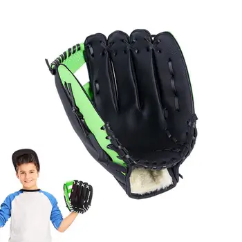 Детские спортивные бейсбольные перчатки Спортивные и профессиональные бейсбольные одиночные перчатки Бросок Рождественский спортивный подарок на день рождения для детей