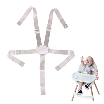 Детский стульчик для кормления Универсальный детский 5-точечный ремень безопасности для коляски Аксессуары для стульчика для кормления