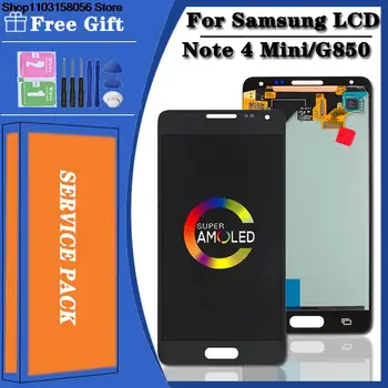Дисплей ЖК-дигитайзер с сенсорным экраном для Samsung Galaxy, Samsung Galaxy Alpha, Nota 4, G850, S801, G850F