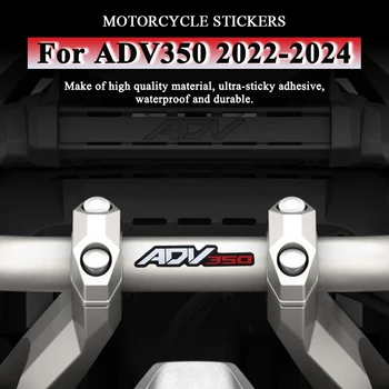 Для HONDA ADV350 2023 ПВХ Водонепроницаемые наклейки на мотоцикл Декоративные наклейки на руль для Honda ADV 350 2022-2024 Аксессуары