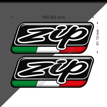 Для Piaggio Vespa Zip 2T 4T 125 SP 50 100 50cc 3D Эмблема Логотип Наклейки Наклейки Скутер 2016 2017 2018 2019 2020