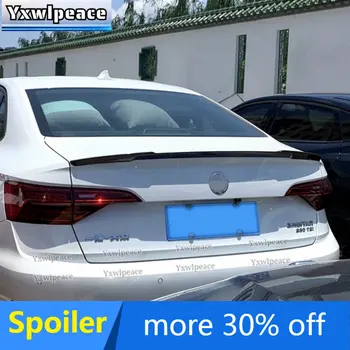 Для Volkswagen VW Jetta MK7 2019 2020 2021 Высококачественный АБС-пластик Неокрашенный цвет Задний спойлер багажника Автомобильные аксессуары