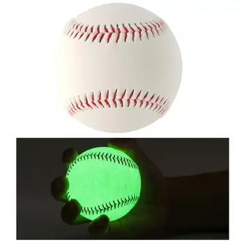 Зажгите бейсбол, Светящийся бейсбольный аксессуар, Тренировочный бейсбольный светящийся в темноте для девочек-фанатов бейсбола