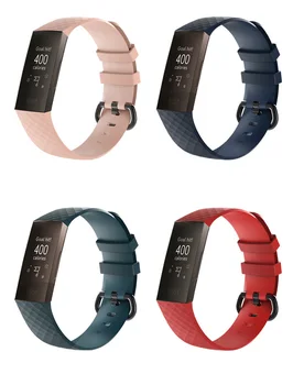 Запасной ремешок на запястье для Fitbit Charge 3 4 Silica Strap Ремень Спортивный ремень для Fitbit Smart Watch Band Аксессуары Ремешок