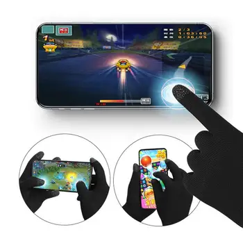  Игровые перчатки с сенсорным экраном Унисекс Теплые дышащие ультратонкие 5-пальцевые противоскользящие перчатки с защитой от пота