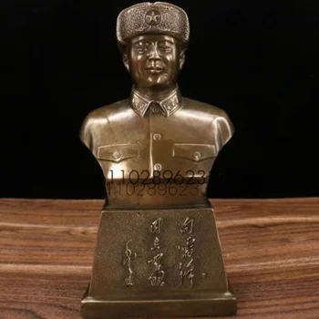 Коллекция и украшение интерьера статуи китайского бронзового героя Лэй Фэна