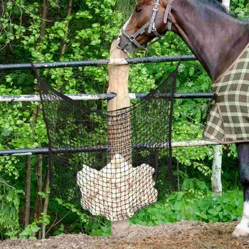  Кормушка для лошадей для держателя сетки для коз сетки Мешки для медленного кормления Подвесной мешочек для хранения