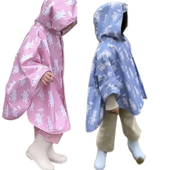 Легкие дождевые костюмы Пальто Детская водонепроницаемая верхняя одежда для активного отдыха