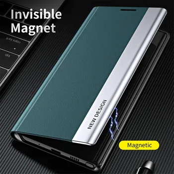 Магнитный откидной чехол для Samsung Galaxy S22 S23 Ultra S20 S21 FE S8 S10 Plus Чехол для Samsung Note 20 Ultra 10 Plus