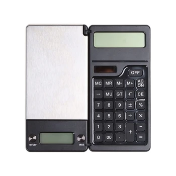 Многофункциональный калькулятор Цифровой калькулятор 1000 г на 0,1 г карманные весы и калькулятор для школы золотого магазина