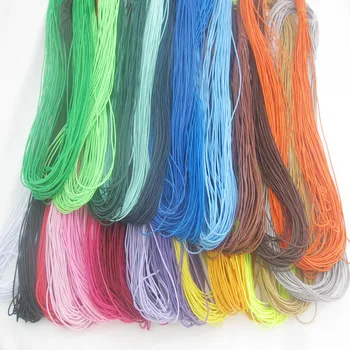  Многоцветные 0,8 мм Круглые резинки 25 метров Теги для хранения книг Нитки Аксессуары для одежды