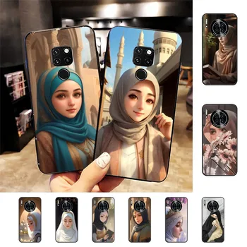 Мусульманский арабский чехол для телефона в хиджабе для Huawei Mate 10 20 30 40 50 lite pro Nova 3 3i 5 6 SE 7 pro 7SE