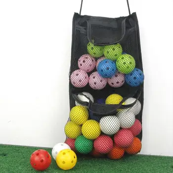 Мячи для гольфа Сумка для хранения Прочная нейлоновая сетчатая сетка Теннисный мяч Чехол Легкая портативная сумка для переноски Аксессуары для гольфа Горячий
