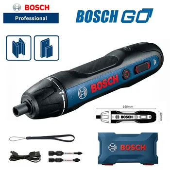 Набор отверток Bosch Go 2 3,6 В 5 Нм Аккумуляторная мини-дрель Аккумуляторная отвертка Bosch Многофункциональный электроинструмент