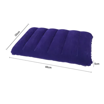 Надувная подушка ПВХ Мягкая подушка для спинки Подушки для домашних путешествий