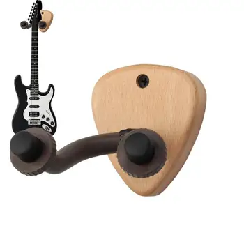  Настенное крепление для гитары Подставка для скрипки Деревянный держатель для гитары Кронштейн Деревянная стойка для дисплея Стабильная сверхмощная виолончель Настенное крепление для