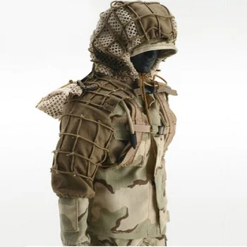 Новая тактическая тренировочная охотничья одежда CS с пряжей снайперская камуфляжная сетка маскировочные костюмы основы для стрельбы на открытом воздухе комплекты куртки