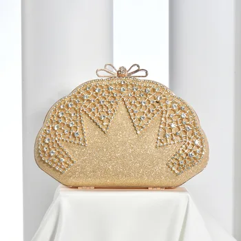 Новые женские бриллиантовые цветы клатч сумки банкетные вечерние кошельки с цепочкой мини вечеринка ужин кошелек 3 цвета прямая поставка
