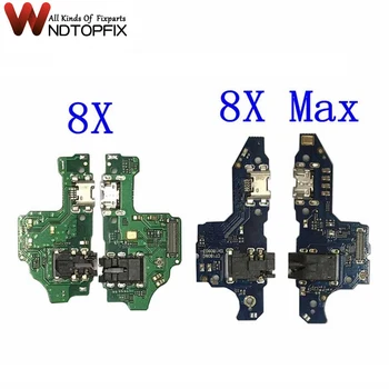  новый микрофонный модуль + USB-порт зарядки плата гибкий кабель разъем для Huawei Honor 8X и 8X Max