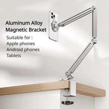 Новый универсальный алюминиевый держатель для планшета Гибкая подставка для iPad Air Pro Mini Galaxy Tab Xiaomi Lenovo Clip Mount Кровать Держатель для телефона