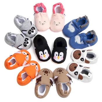 Обувь для девочек Хлопок Теплая обувь для мальчиков Нескользящая обувь для новорожденных и младенцев Обувь для ходьбы