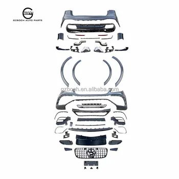 Оптовая продажа автомобильных бамперов для Mercedes Benz W166 GLE Class SUV Upgrade 2022 W167 GLE63 AMG BodyKit Передний задний бампер Диффузор