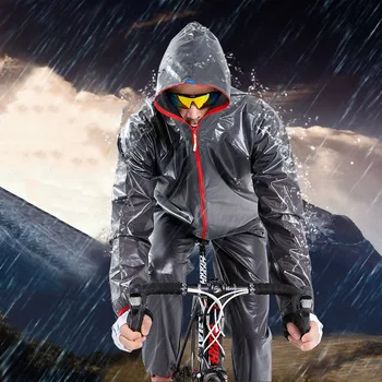 Открытый дождевик велосипедный костюм велосипед мужское пончо походное ветровое пальто женская дождевика ветрозащитный плащ водонепроницаемая дождевика