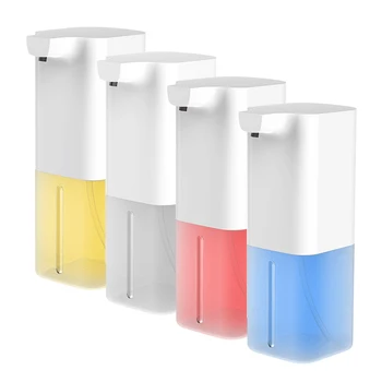 Пенный дозатор жидкости для мытья рук Автоматические бесконтактные сенсорные дозаторы пенного мыла USB Зарядка 350 мл Индуктивный дозатор мыла