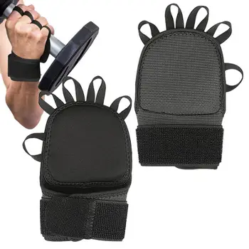  Перчатки для тренировок Женские перчатки для поднятия тяжестей с мягкой ручкой для тренировок Дышащая поддержка запястья Спортивное защитное снаряжение Palm