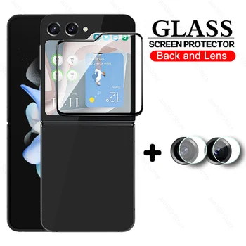Пленка объектива камеры для Samsung Galaxy Z Flip5 5G 2023 Закаленное стекло Samsun ZFlip5 Flip 5 ZFlip 5 Защитная пленка для экрана с полным покрытием