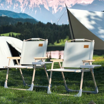 Пляжный стул для кемпинга на открытом воздухе Портативный стул Спинка стула для обеда Складной стул